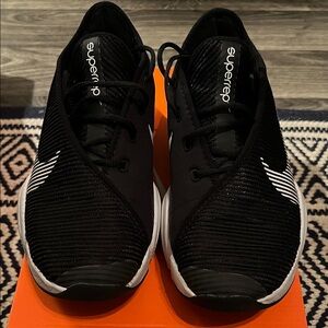 Nike Black and White Athletic Shoes